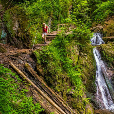 Abstecher zur Lotenbachklamm nach der zweiten Etappe